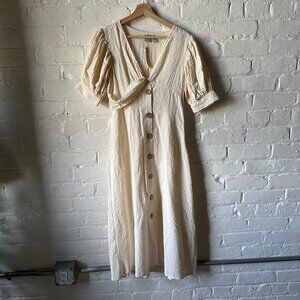 ASOS Linen Summer Maxi Dress Size 4